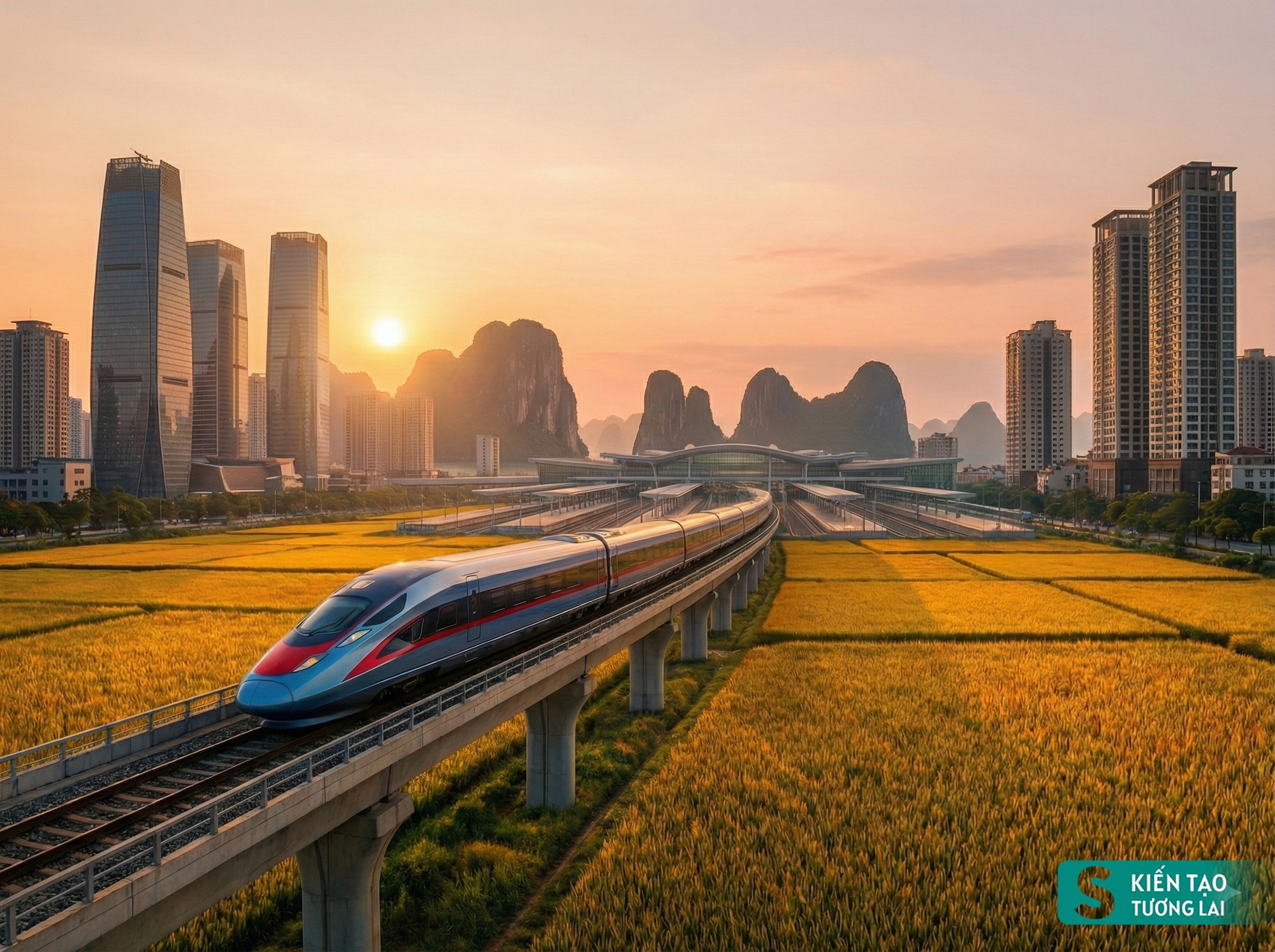 Phối cảnh hạ tầng