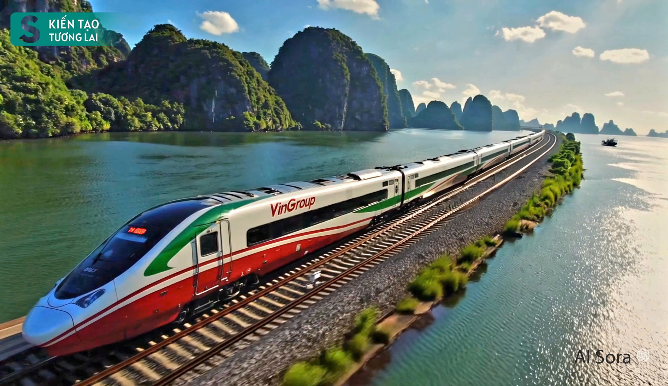 Chỉ 30 phút từ Hà Nội-Quảng Ninh bằng tàu 300km/h?: Ước mơ sáng con học ở Hà Nội tối về Hạ Long với bố mẹ - Ảnh 2.