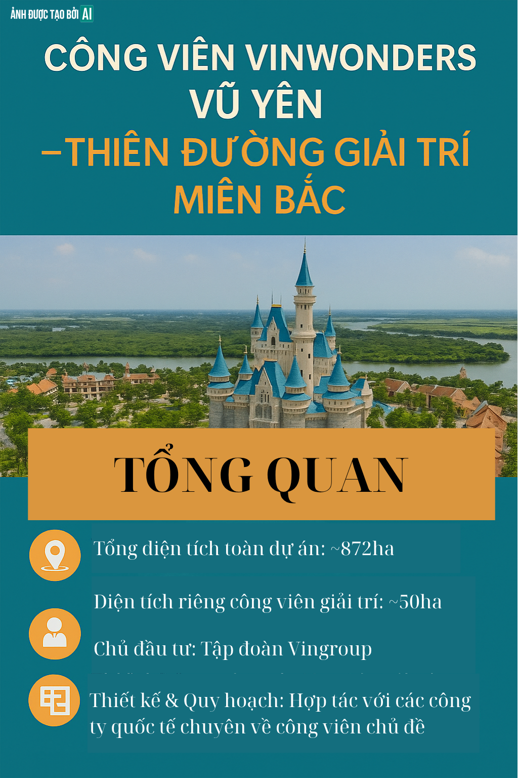 Công viên của Vingroup đón khách cuối tháng 6: Cách Hà Nội 120km, được giới thiệu “khủng nhất miền Bắc” - Ảnh 1.
