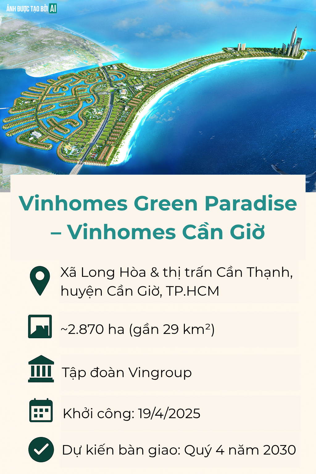 Nơi được ví như "lá phổi xanh" của TP.HCM: Là huyện duy nhất giáp biển, có hồ nhân tạo lớn nhất thế giới - Ảnh 1.