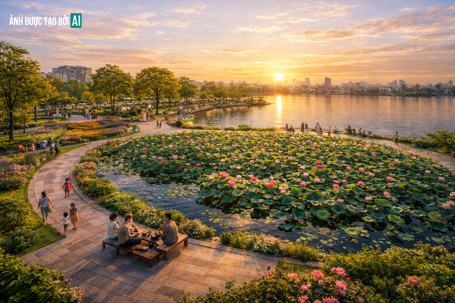 Vẻ đẹp Hồ Tây