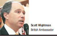 Đại diện Đại sứ quán vương quốc Anh: Scott Wightman
