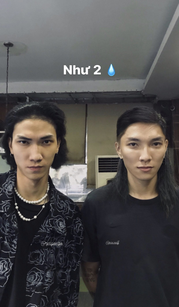 Bức ảnh gây lú cực mạnh vì 2 trai đẹp giống nhau như sinh đôi, có người là rapper gà nhà team Binz - Ảnh 1.