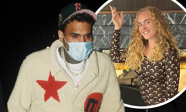 Tin nóng xôn xao khắp MXH: Nghi vấn Chris Brown bí mật hẹn hò qua đêm ở nhà Adele - Ảnh 1.