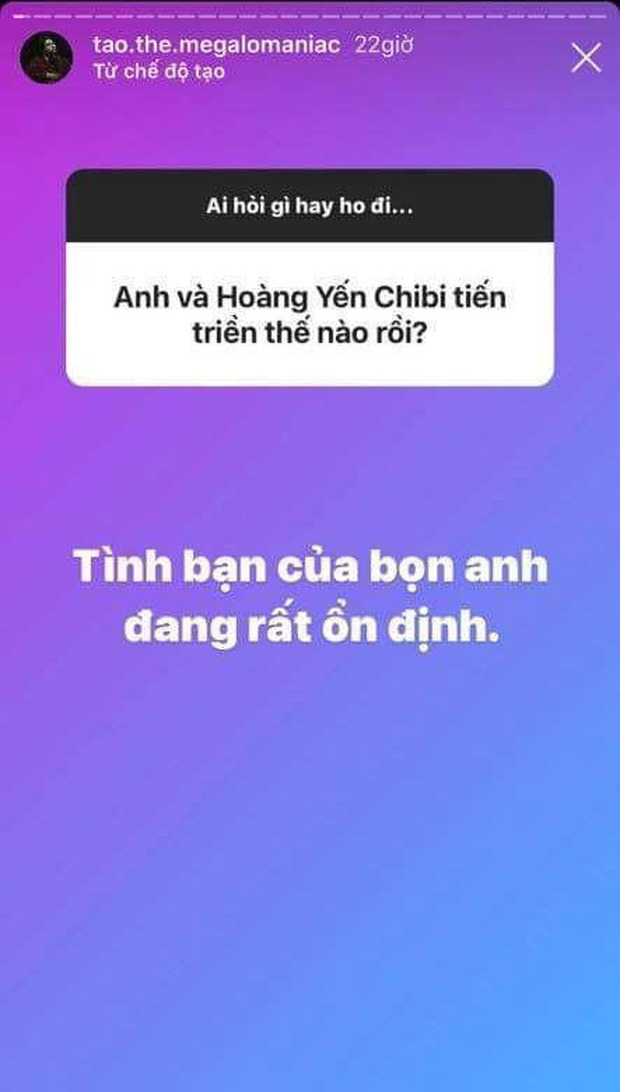 Rộ tin Hoàng Yến Chibi hẹn hò rapper Táo: Bằng chứng thì quá đáng ngờ nhưng người trong cuộc phản ứng thế nào? - Ảnh 7.