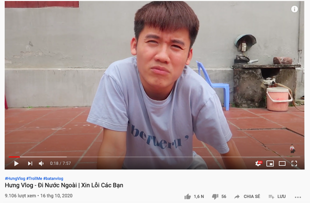 Hưng Vlog đăng clip khóc lóc tuyên bố đi nước ngoài sau loạt lùm xùm, nhưng tất cả lại là cú lừa? - Ảnh 1.