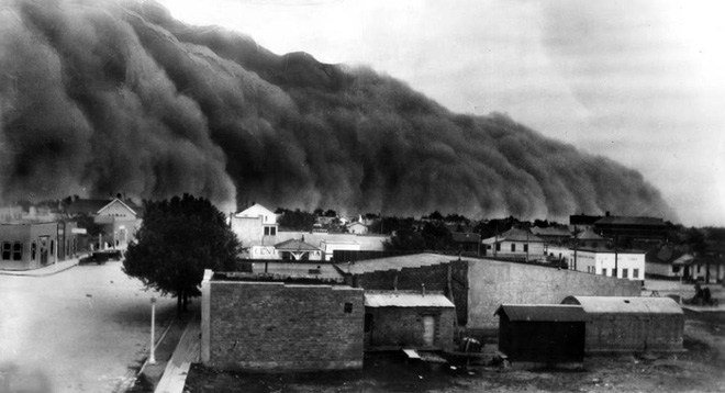 Sự kiện Dust Bowl: Cơn bão đen kéo dài 10 năm trên khắp Bắc Mỹ - Ảnh 9.