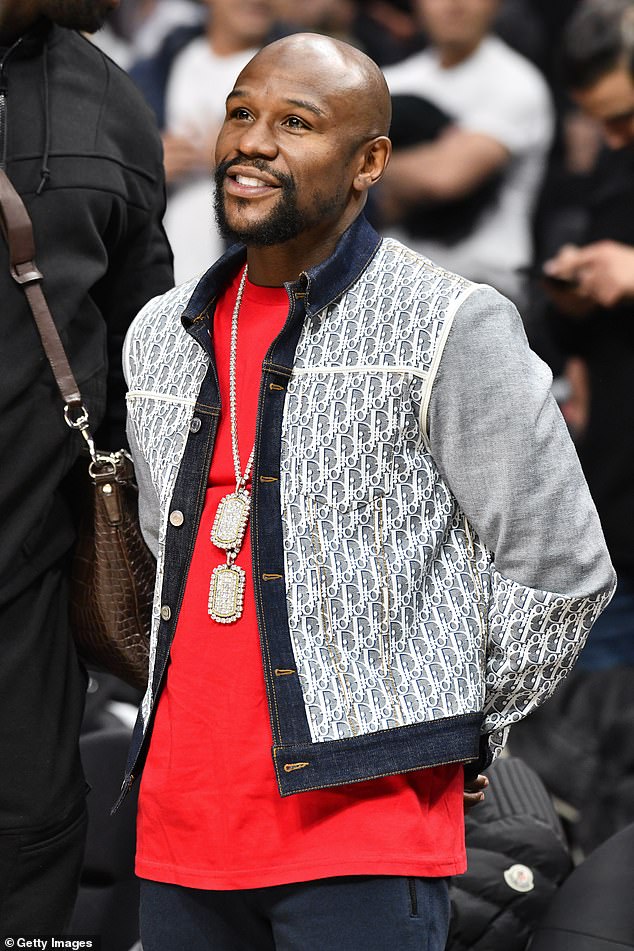 dior jacket floyd mayweather