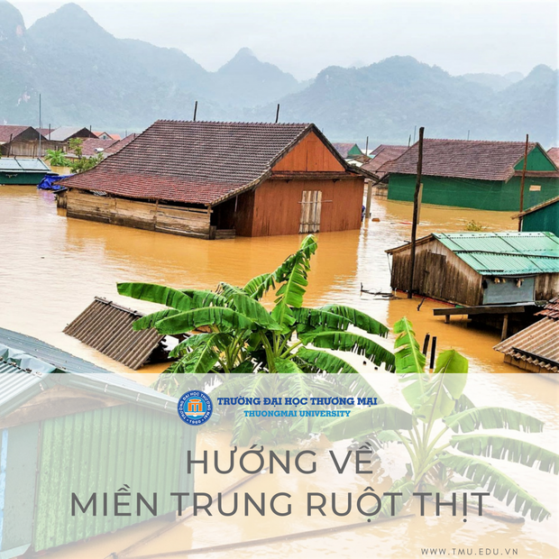 Trường Đại học hỗ trợ 10 triệu đồng cho mỗi sinh viên quê vùng lũ lụt - Ảnh 1.
