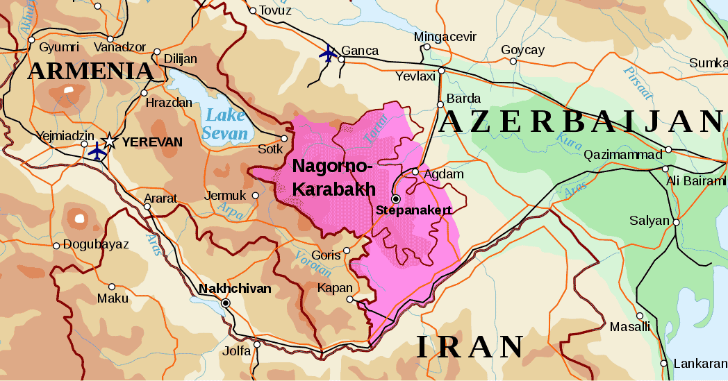 Погода в гюмри на 14. Карабах на карте. Агдам на карте Карабаха. Нагорный Карабах рельеф.