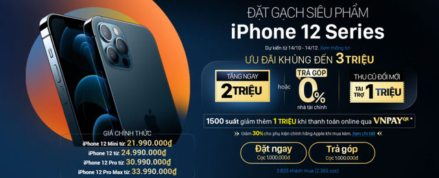 Nhiều hệ thống giảm giá iPhone 12 dù chưa được bán ra - Ảnh 1.