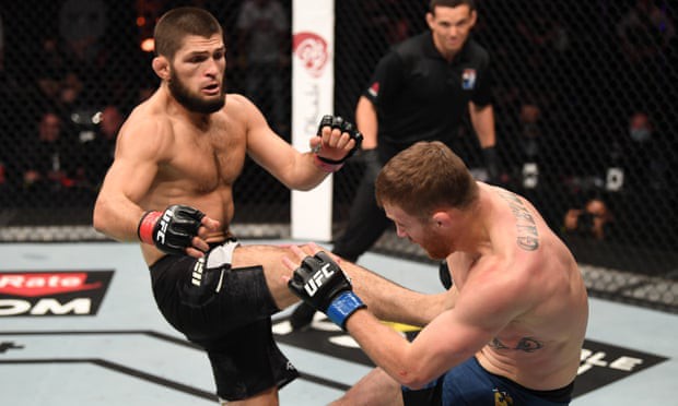 Nhà vô địch ‘bất bại’ Khabib Nurmagomedov tuyên bố giải nghệ - Ảnh 1.