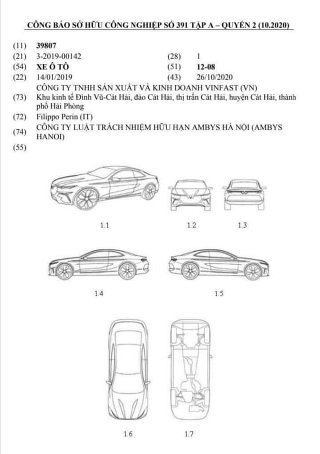 Lộ hình ảnh VinFast Lux A2.0 phiên bản 2 cửa: Xe thể thao Việt tham vọng đối đầu Mercedes E-Class Coupe? - Ảnh 1.