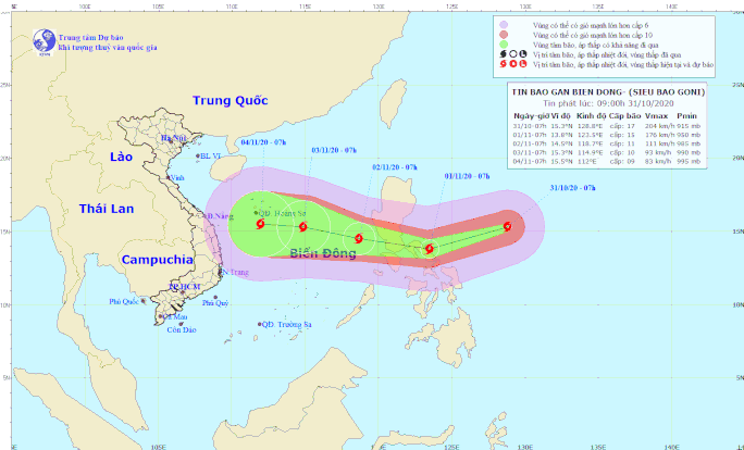 Siêu cuồng phong Goni sắp đổ bộ, áp thấp nhiệt đới nối đuôi đe dọa Philippines - Ảnh 1.