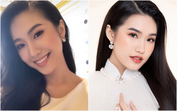 Điểm khác lạ của Hải My - thí sinh hot nhất Hoa hậu Việt Nam trong ảnh selfie với hình BTC công bố - Ảnh 3.