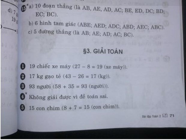 Toán lớp 2: Có 45 con cừu, 5 con rơi xuống nước. Hỏi thuyền trưởng bao nhiêu tuổi?, đáp án khiến tất cả bất ngờ! - Ảnh 2.