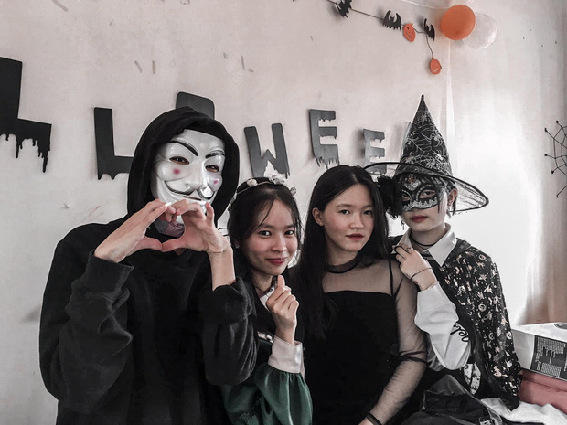 Những màn hóa trang siêu dị của học sinh ngày Halloween, thầy cô cũng lầy lội chẳng kém - Ảnh 4.