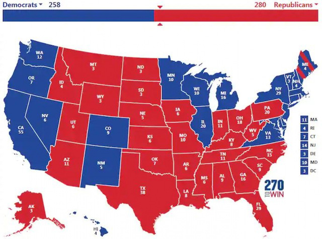 Bầu cử Mỹ 2020: 3 kịch bản ông Trump giành chiến thắng phiếu đại cử tri - Ảnh 6.