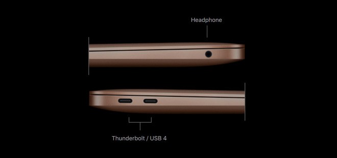 MacBook Air mới ra mắt: Apple M1, nhanh hơn 98% PC, pin 18 giờ, giá từ 999 USD - Ảnh 5. MacBook Air mới ra mắt: Apple M1, nhanh hơn 98% PC, pin 18 giờ, giá từ 999 USD - Ảnh 5.