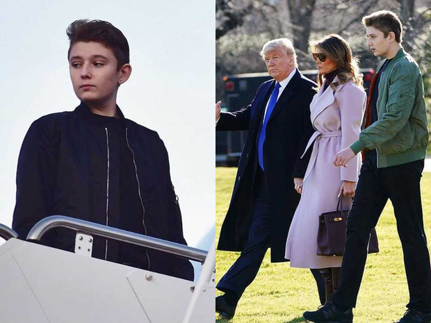 Thói quen thường xuyên của Hoàng tử Nhà Trắng Barron Trump khi đi cùng bố mẹ suốt 4 năm qua mà không mấy ai để ý tới - Ảnh 1.