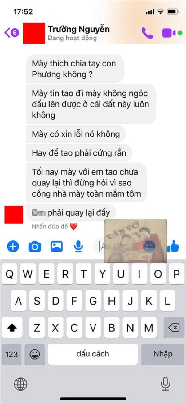 Muốn chia tay người yêu nhưng lại bị ông anh xăm trổ hăm dọa, thanh niên chỉ còn nước cầu cứu dân mạng - Ảnh 1.