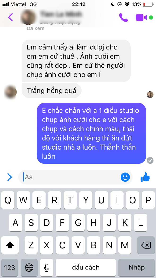 Xôn xao câu chuyện nhiếp ảnh chê cô dâu môi thâm như nghiện, tuyên bố 800k chỉ 2 lần nháy và kiên quyết không chỉnh sau khi bị phàn nàn về nước ảnh - Ảnh 3.