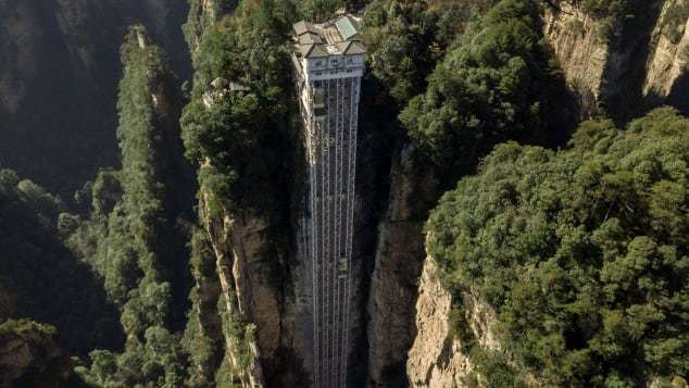 Cận cảnh thang máy ngoài trời cao nhất thế giới - Ảnh 3.