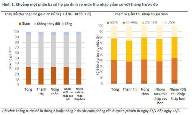 WB công bố kết quả khảo sát tác động của đại dịch COVID-19 lên 4.000 hộ gia đình tại Việt Nam - Ảnh 1.