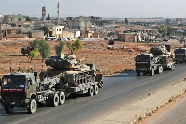 Tình hình Syria: Loạt xe bọc thép của Thổ Nhĩ Kỳ bị quân đội Syria tiêu diệt - Ảnh 1.