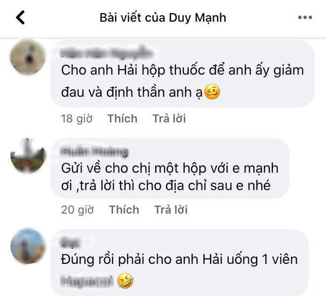 Netizen kéo vào Facebook Duy Mạnh hỏi về vụ Quang Hải gặp Huỳnh Anh ở đám cưới cổ tích - Ảnh 6.