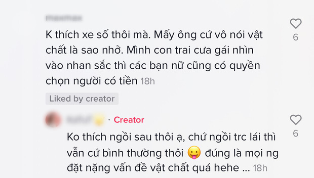 Cô gái bất ngờ bị cà khịa khi chia sẻ lí do không thích ngồi sau xe số - Ảnh 2.