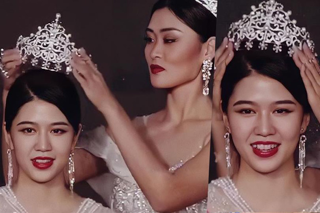 Hoa hậu Hoàn vũ Trung Quốc vừa lên ngôi đã bị chê bai nhan sắc thậm tệ, ảnh thật và ảnh trên mạng khác nhau một trời một vực - Ảnh 3.