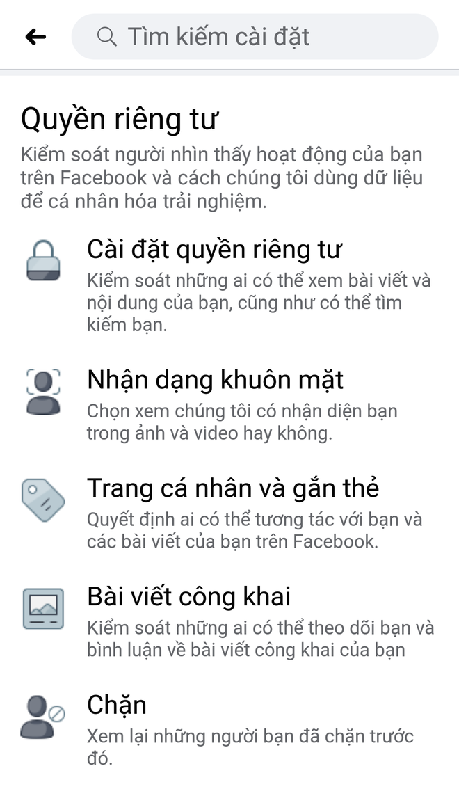 Hướng dẫn cách tắt tính năng nhận diện khuôn mặt trên Facebook - Ảnh 3.