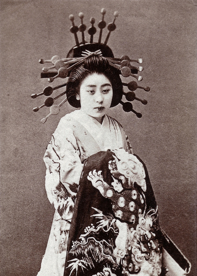 Oiran - kỹ nữ cao cấp thời Edo tại Nhật: Nhan sắc lộng lẫy, thu nhập tiền tỷ và những bí mật ít người biết - Ảnh 6.
