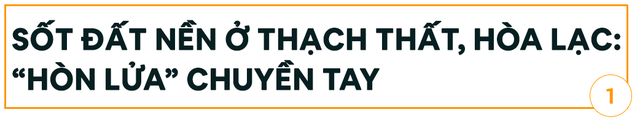 Hà Nội: Không còn siêu dự án, nhà đất Thạch Thất, Hòa Lạc gãy sóng... môi giới, đầu cơ tăng tốc đẩy giá, tạo sốt ảo cuối năm để thoát hàng - Ảnh 1.