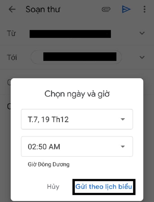 Thủ thuật hẹn giờ gửi email Gmail tự động trên smartphone, tablet - Ảnh 5.