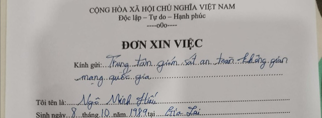 Vừa trở về Việt Nam sau 7 năm ngồi tù ở Mỹ, hacker “Hieupc” đã trúng tuyển vào trung tâm an ninh mạng quốc gia - Ảnh 1.