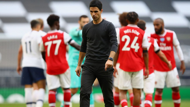 Arsenal rơi tự do: Điều hiển nhiên khi đặt góc nhìn về Arteta - Ảnh 1.