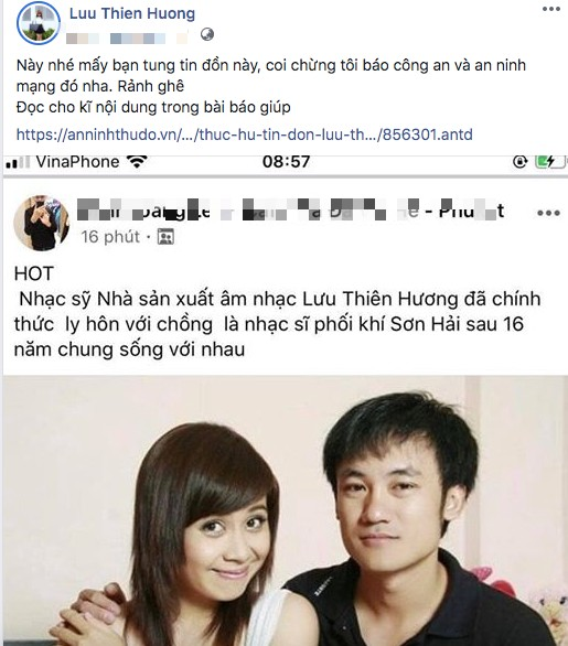 Lưu Thiên Hương một lần nữa khẳng định về chuyện đổ vỡ hôn nhân - Ảnh 2.