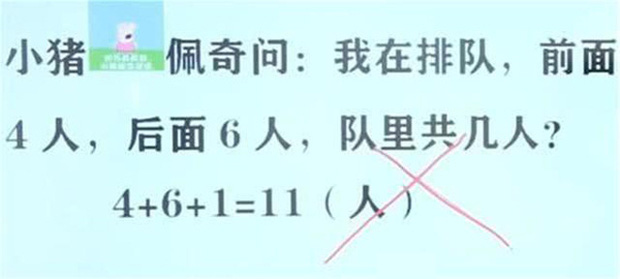 Tính 4+6+1=11 vẫn bị gạch sai, cô học trò thắc mắc phản hồi và nhận lại lời giải đầy thuyết phục - Ảnh 1.