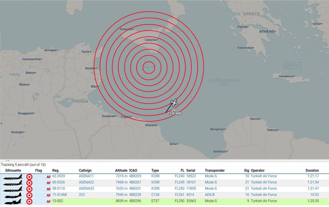 Báo Hy Lạp: Vì sao 17 máy bay của KQ Thổ đang rầm rộ tiến tới Libya bất ngờ thúc thủ? - Ảnh 1.