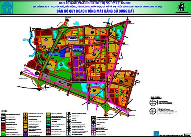 Hà Nội thông qua đồ án quy hoạch khu đô thị gần 614 ha ở Đông Anh - Ảnh 1.