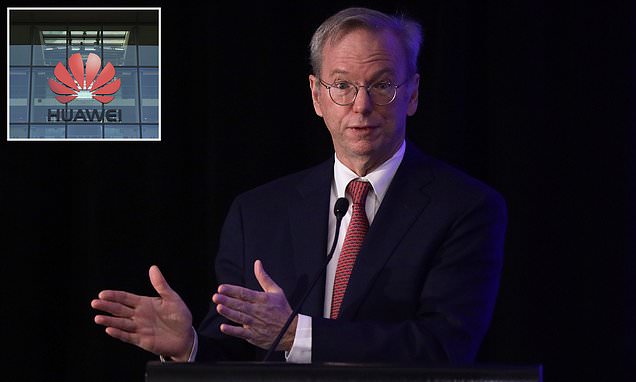 Cựu CEO Google, Eric Schmidt: Huawei đã tham gia vào các hành vi không thể chấp nhận được - Ảnh 1.