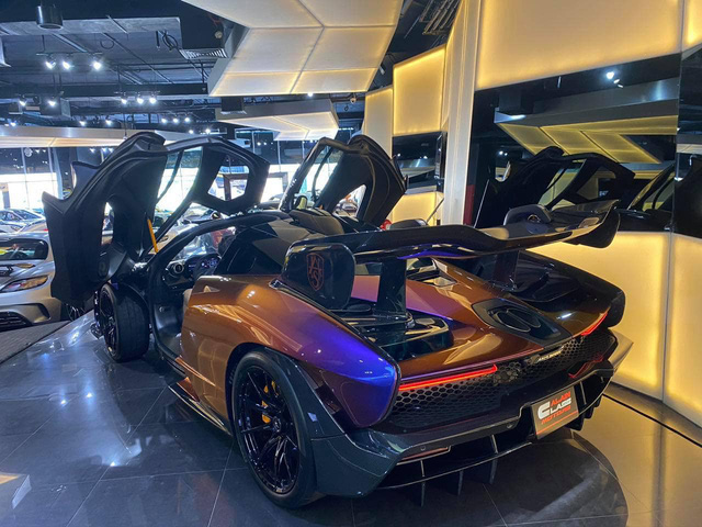 Siêu phẩm McLaren Senna âm thầm về garage đại gia Hoàng Kim Khánh, biển số tên vợ siêu độc vẫn gây tò mò - Ảnh 4.