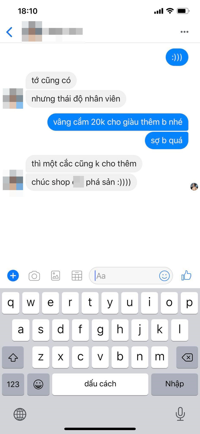 Gái xinh mua hàng không ưng không nhận, kiên quyết chỉ trả 2/3 phí ship và màn tranh cãi mãi chưa hết chỉ vì 20K còn thiếu - Ảnh 5.