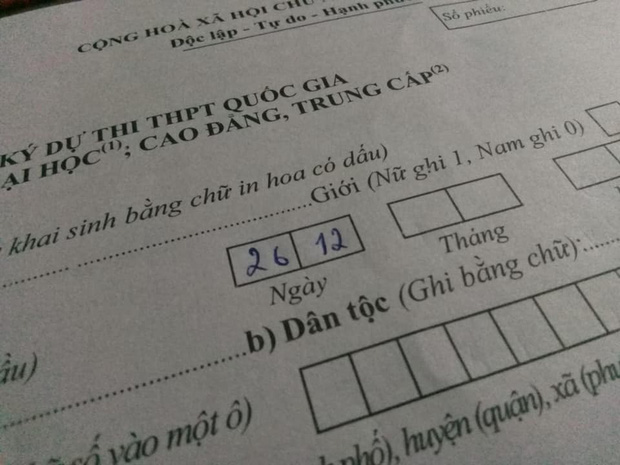 Cười méo mặt những lỗi hay gặp khi điền phiếu đăng ký dự thi: Thông tin thì thuộc làu làu nhưng lại viết sai ngớ ngẩn thế này - Ảnh 5.