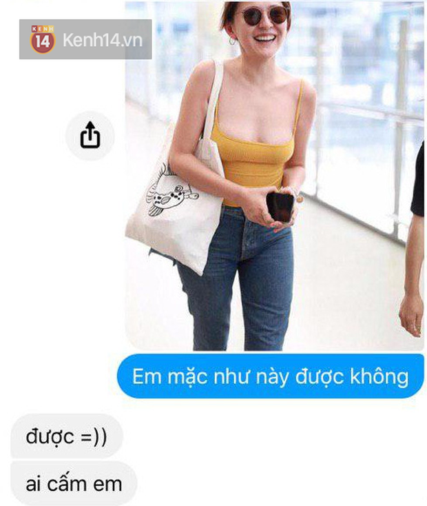 Em mặc áo hai dây như này nhé? và loạt phản ứng của hội con trai: Người ngoài thì được chứ người nhà thì... cấm - Ảnh 8.