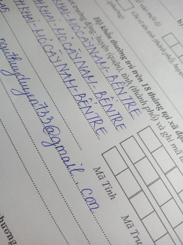 Lại là những pha đánh rơi não khi điền hồ sơ thi tốt nghiệp: Ghi tên trường thành tên mình, dùng ký tự lạ để điền thông tin - Ảnh 5.