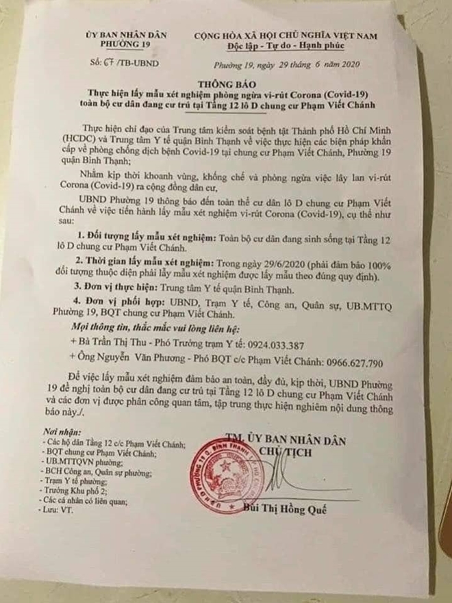 BN326 tái dương tính yếu, người dân không nên hoang mang - Ảnh 1.