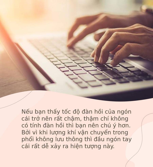 Dù là nam hay nữ, chỉ cần bàn tay có đủ 3 dấu hiệu này thì chứng tỏ phổi đang rất khỏe mạnh - Ảnh 3.